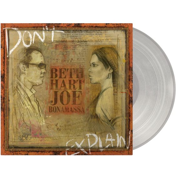 LP HART BETH & JOE BONAMASSA – DON’T EXPLAIN transparent vinyl LP