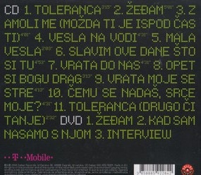 CD GIBONNI – TOLERANCA CD+DVD,LTD