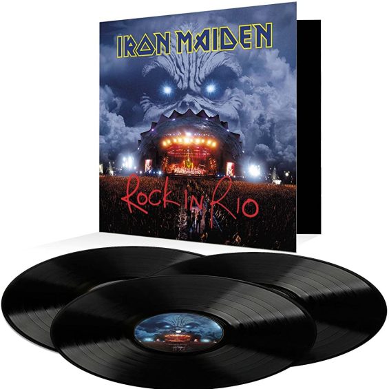 LP IRON MAIDEN – ROCK IN RIO (3 LP)