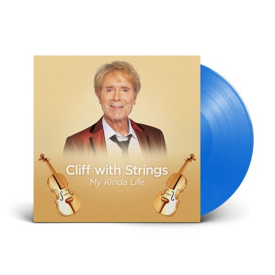 LP CLIFF RICHARD – CLIFF WITH STRINGS MY KINDA LIFE ltd blue vinyl