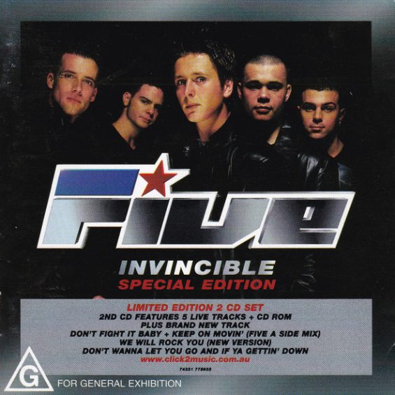 CD FIVE - Invincible