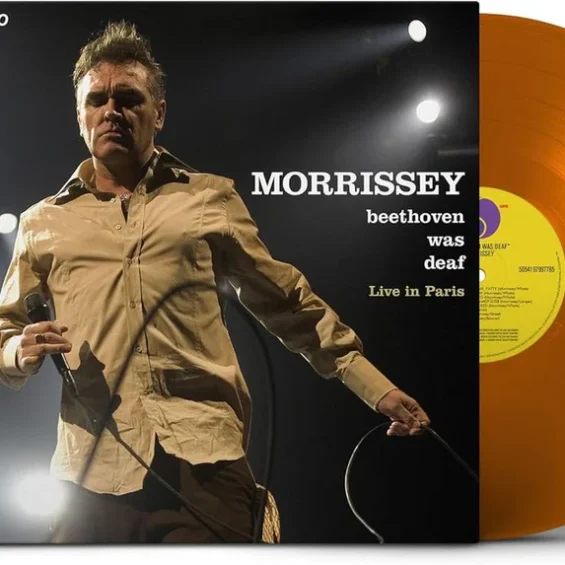 LP MORRISSEY – BEETHOVEN WAS DEAF LIVE IN PARIS orange biovinyl