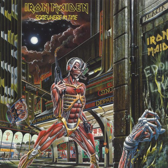 LP IRON MAIDEN – SOMEWHERE IN TIME LP, reizdanje 2024., remaster
