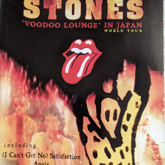 DVD THE ROLLING STONES-VOODOO LOUNGE IN JAPAN
