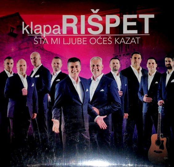 CD KLAPA RIŠPET – ŠTA MI LJUBE OĆEŠ KAZAT