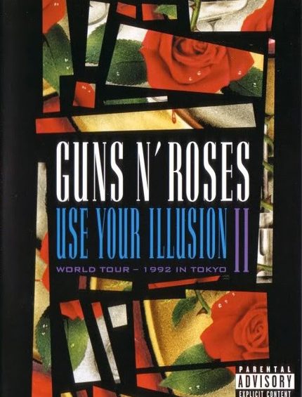 DVD GUNS N' ROSES – USE YOUR ILLUSION II - WORLD TOUR - 1992 IN TOKYO