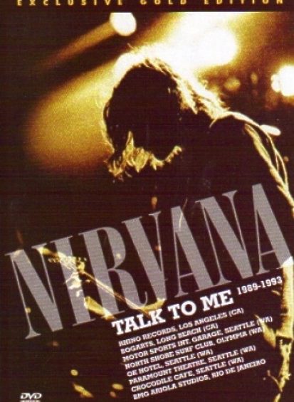 DVD NIRVANA – TALK TO ME 1989-1993