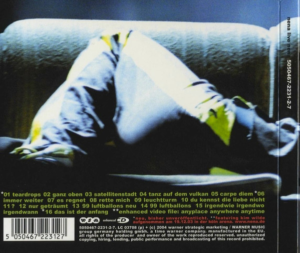 CD NENA-Nena Live Nena - Slika 2