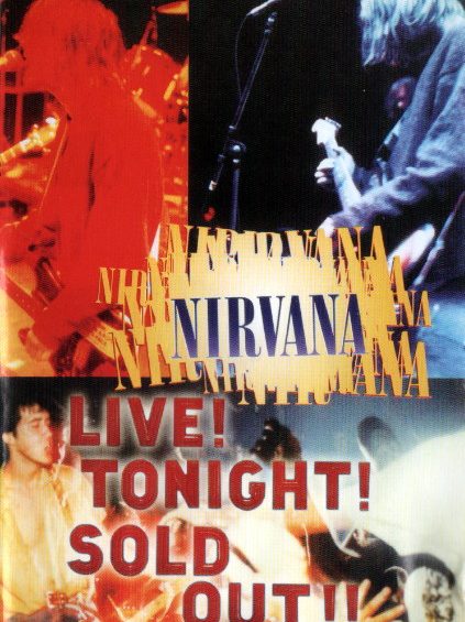 DVD NIRVANA-Live! Tonight! Sold Out!