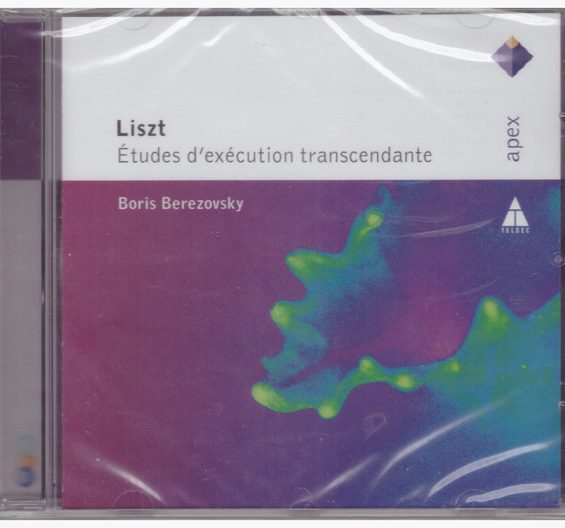 CD FRANZ LISZT, BORIS BEREZOVSKY – ÉTUDES D'EXÉCUTION TRANSCENDANTE