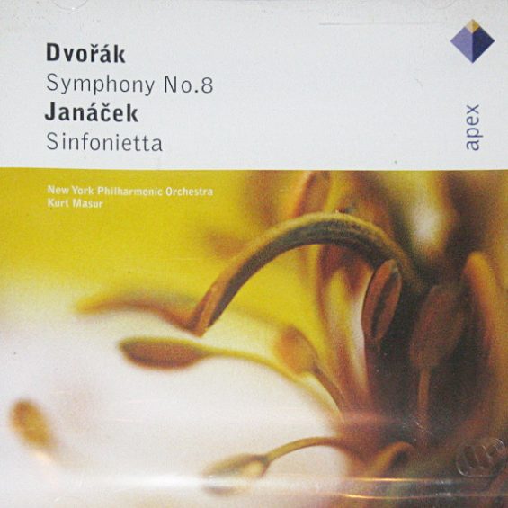 CD DVOŘÁK, JANÁČEK - NEW YORK PHILHARMONIC ORCHESTRA*, KURT MASUR – SYMPHONY NO. 8 - SINFONIETTA
