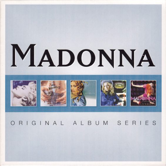 CD MADONNA – ORIGINAL ALBUM SERIES (5 CD)