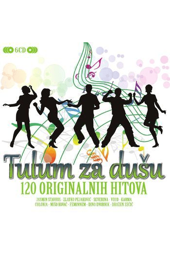 CD 120 ORIGINALNIH HITOVA: TULUM ZA DUŠU…BOX 6CD