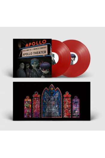 LP GORILLAZ-Demon Days Live From Apollo Theater (RSD 2025 Red Vinyl edition)