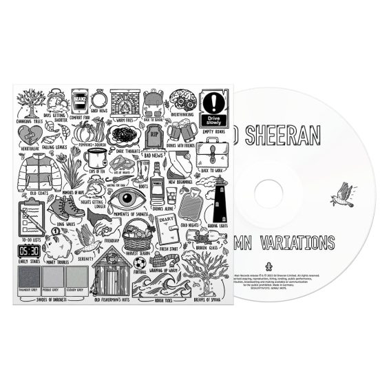 CD ED SHEERAN – Autumn Variations