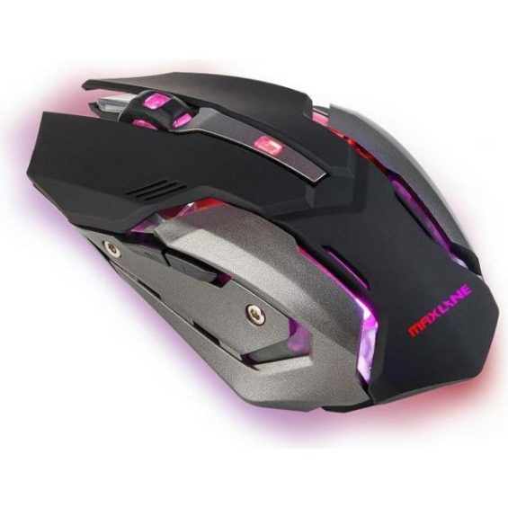 MAXLINE GAMING MIŠ SW-GM01 LED