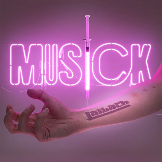 LP LAIBACH – MUSICK neon pink vinyl